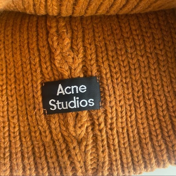 ACNE STUDIOS “Pansy” Wool Hat / Beanie - Picture 3 of 4